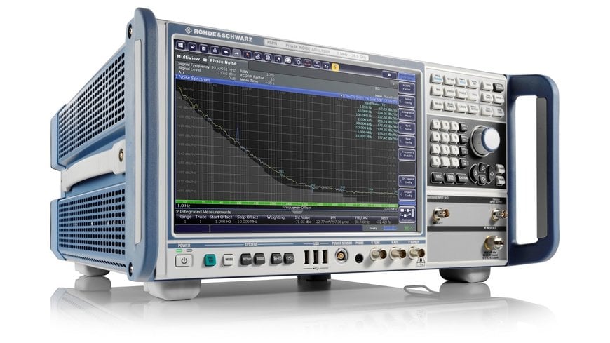 Rohde & Schwarz präsentiert den R&S FSPN, eine neue Speziallösung für Phasenrauschanalysen und VCO-Messungen